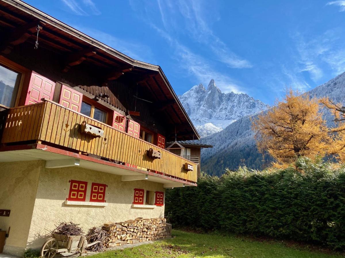 Chalet Baraka Vue Montblanc Chamonix Mont Blanc Exterior foto
