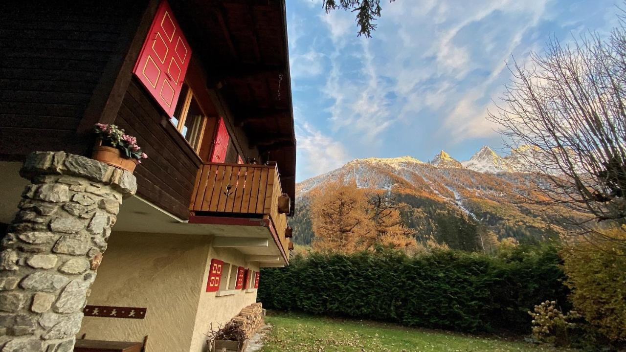 Chalet Baraka Vue Montblanc Chamonix Mont Blanc Exterior foto