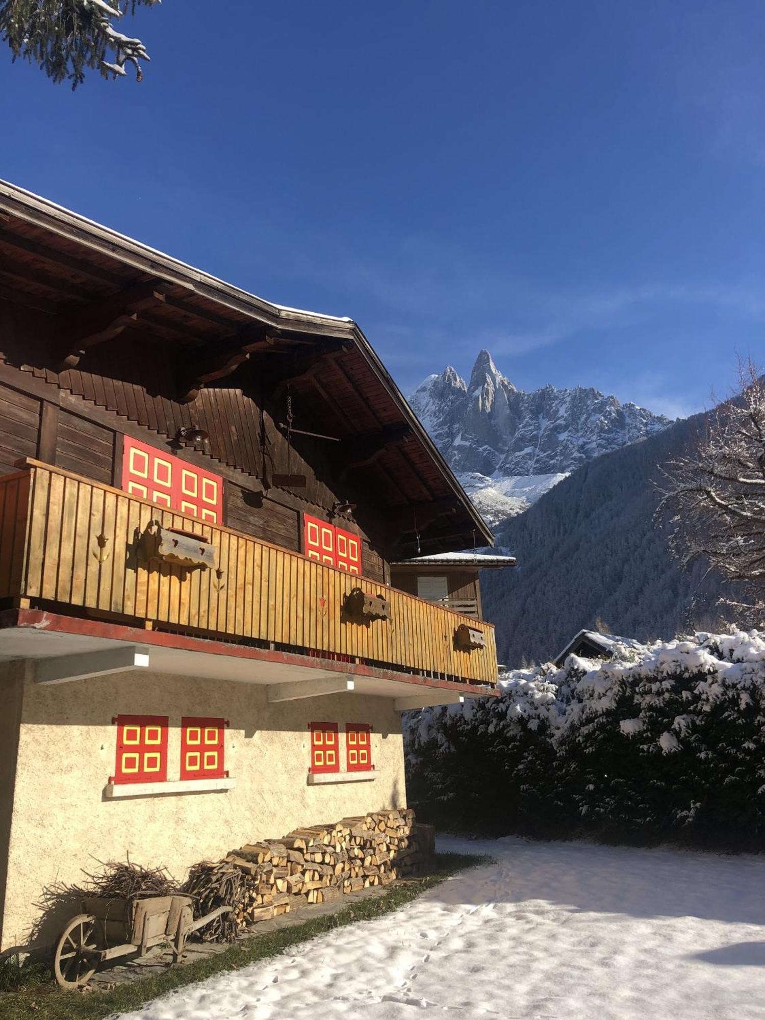 Chalet Baraka Vue Montblanc Chamonix Mont Blanc Exterior foto